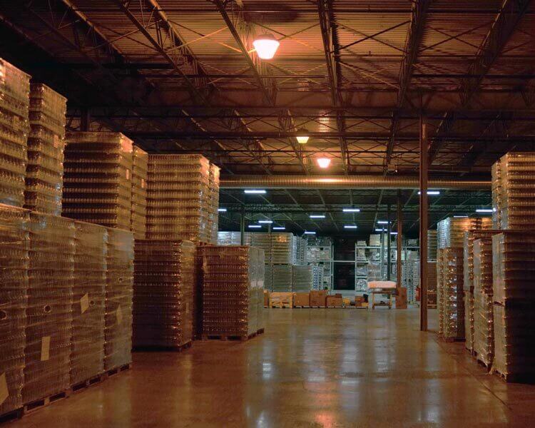 LED lighting, Warehouse